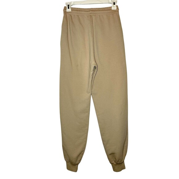 Tan + Lines by Sivan Ayla Women's Rosebowl Jogger Sweatpants in Beige Size XS - Picture 5 of 5